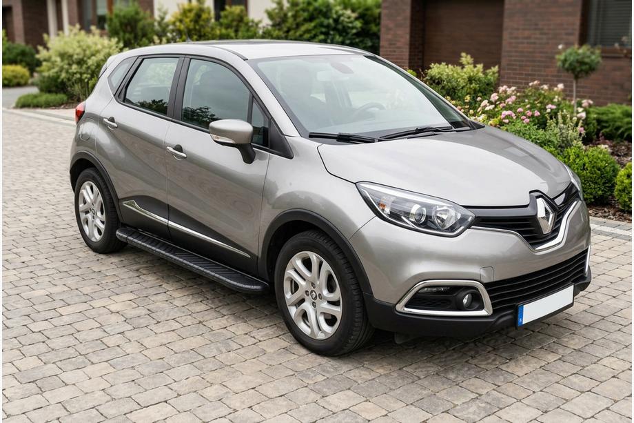 Renault Captur 2013-2019 Side Steps Bosphorus Black (2 pcs, Aluminum) Image