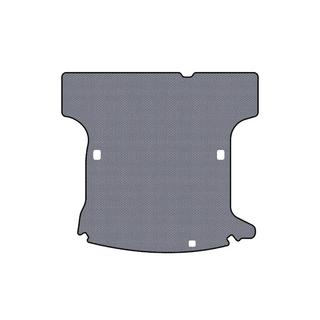 Rubber trunk mat Carsuit (2005-2009, SW, 5-seater, gray) Renault Logan I 2005-2008 photo 1