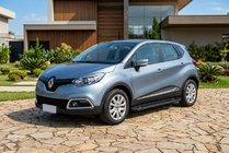 Renault Captur 2013-2019 Side Steps RedLine Black (2 pcs, Aluminum) photo 1