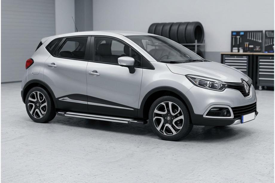Renault Captur 2013-2019 Side Steps Rainbow (2 pcs, Aluminum) Image