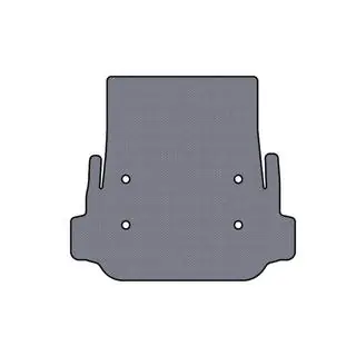 Rubber trunk mat Carsuit V-2 (SD, gray) photo 1