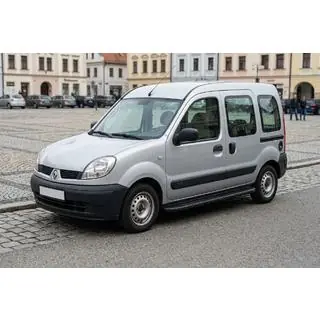 Side Steps Bosphorus Black (2 pcs, Aluminum) Renault Kangoo 1998-2008 photo 1