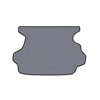 Rubber trunk mat Carsuit (1996-1999, gray) photo 1