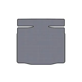 Rubber trunk mat Carsuit V-2 (LB, gray) photo 1
