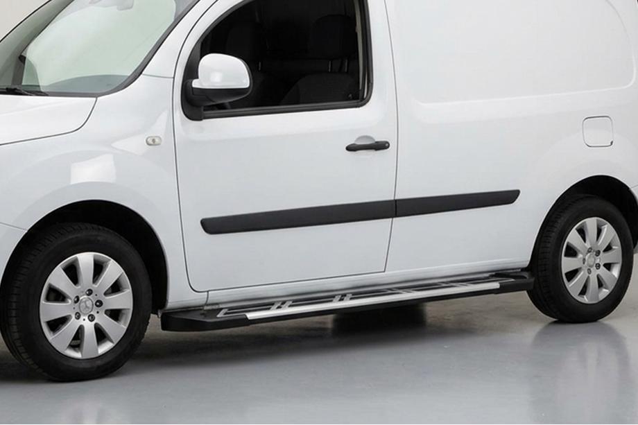 Renault Kangoo 2008–2020 Side Steps Sunrise (2 pcs, Aluminum) Image