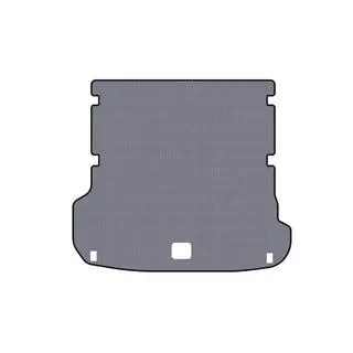 Rubber trunk mat Carsuit (7-seater, gray) photo 1