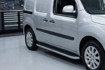 Renault Kangoo 2008–2020 Side Steps Tayga Grey (2 pcs, Aluminum) photo 1