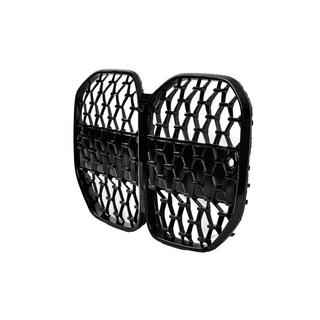 Diamond Grille (for G22/23, Gloss Black) BMW 4 Series G22/23/26 2020- photo 2