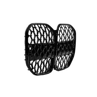 Diamond Grille (for G22/23, Gloss Black) BMW 4 Series G22/23/26 2020- photo 3