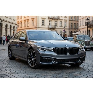 M-Look Kidney Grilles (2019-2022, Gloss Black) BMW 7 Series G11/G12 2015-2022 photo 1