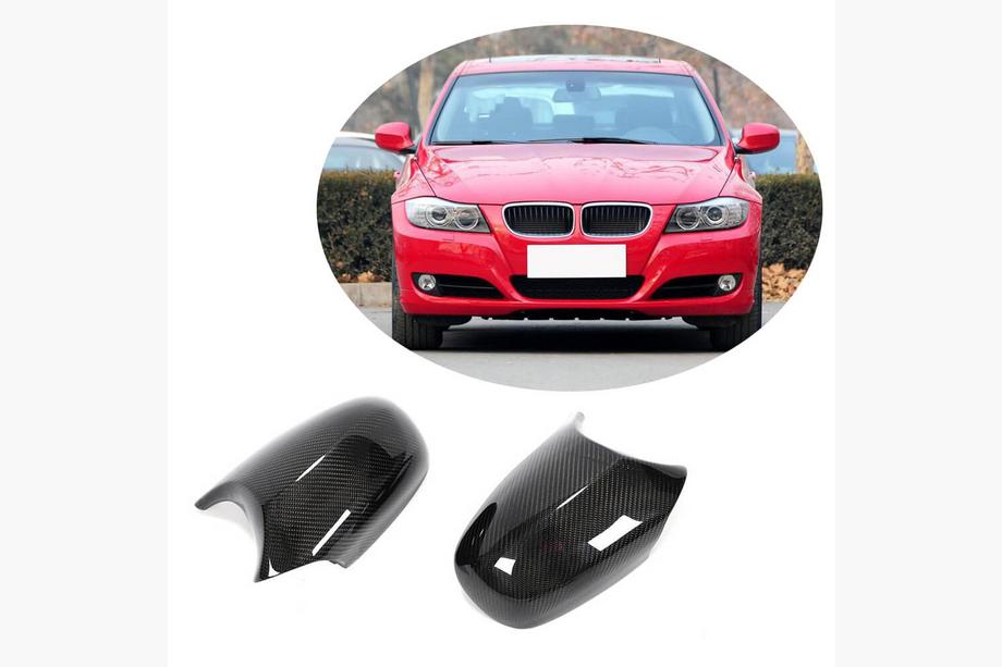 BMW 3 Series E92/E93 2006–2013 Mirror Covers (for 2010-2013, Carbon) Photo 1