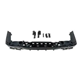 Rear diffuser with exhaust tips (AMG C63 design) photo 3
