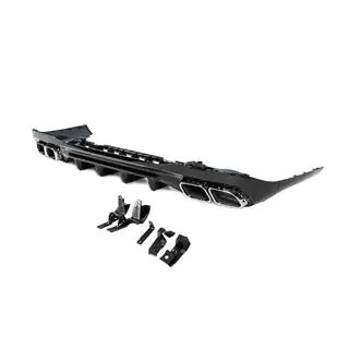 Rear diffuser with exhaust tips (AMG C63 design) photo 4