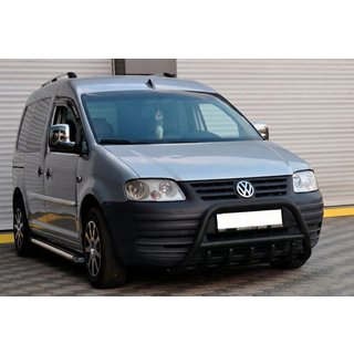 Bull Bar WT003 Black Stainless Steel Volkswagen Caddy 2004-2010 photo 2