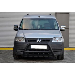 Bull Bar WT003 Black Stainless Steel Volkswagen Caddy 2004-2010 photo 1