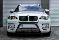 BMW X5 E70 2007-2013 Bull Bar WT003 Black Stainless Steel photo 2