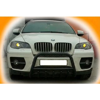 Bull Bar WT003 Black Stainless Steel BMW X6 E71 2008–2014 photo 4