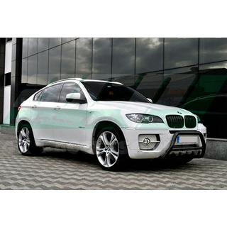 Bull Bar WT003 Black Stainless Steel BMW X6 E71 2008-2014 photo 3