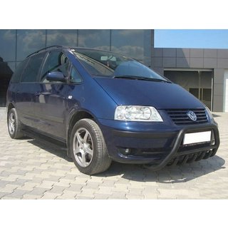 Bull Bar WT003 Black Stainless Steel Volkswagen Sharan 1995-2010 photo 3