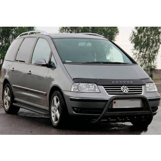 Bull Bar WT004 Black (Stainless Steel) Volkswagen Sharan 1995-2010 photo 1