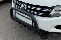 Volkswagen Tiguan 2007-2016 Bull Bar WT004 Black (Stainless Steel) photo 2