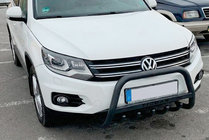 Volkswagen Tiguan 2007-2016 Bull Bar WT004 Black (Stainless Steel) photo 1