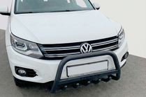 Volkswagen Tiguan 2007-2016 Bull Bar WT004 Black (Stainless Steel) photo 3