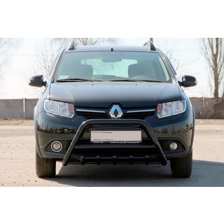 Bull Bar WT003 Black Stainless Steel photo 2