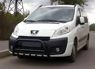 Citroen Jumpy 2007–2017 Bull Bar WT003 Black Stainless Steel photo 1
