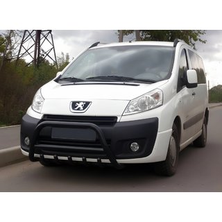 Bull Bar WT003 Black Stainless Steel Citroen Jumpy 2007–2017 photo 1