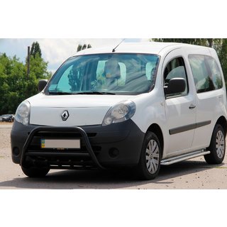 Bull Bar WT003 Black Stainless Steel Renault Kangoo 2008–2020 photo 2
