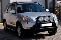 Honda CRV 2001-2006 Bull Bar WT018 Black (Stainless Steel) photo 1