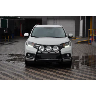 Front Bumper Guard WT018 Black (Stainless Steel) photo 2