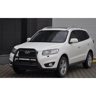 Bull Bar WT018 Black (Stainless Steel) Hyundai Santa Fe 2 2006-2012 photo 3