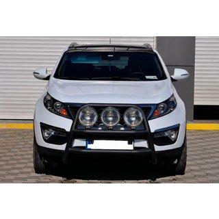 Bull Bar WT018 Black (Stainless Steel) Kia Sportage 2010-2015 photo 1