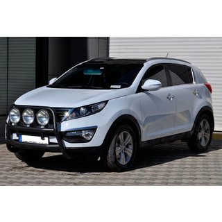Bull Bar WT018 Black (Stainless Steel) Kia Sportage 2010-2015 photo 2