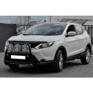 Bull Bar WT018 Black (Stainless Steel) Nissan Qashqai 2014-2021 photo 1
