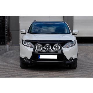 Bull Bar WT018 Black (Stainless Steel) Nissan Qashqai 2014-2021 photo 2