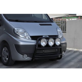 Bull Bar WT018 Black (Stainless Steel) Opel Vivaro 2001–2015 photo 4