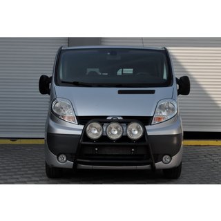Bull Bar WT018 Black (Stainless Steel) Renault Trafic 2001–2015 photo 2