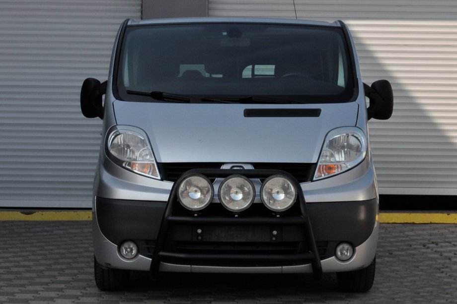 Renault Trafic 2001–2015 Bull Bar WT018 Black (Stainless Steel) Photo 2