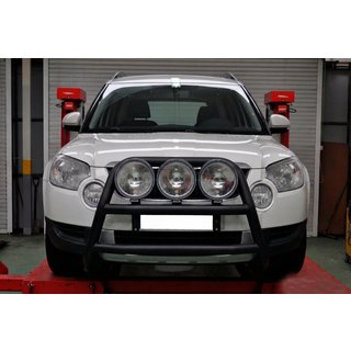 Bull Bar WT018 Black (Stainless Steel) Skoda Yeti 2009-2017 photo 3