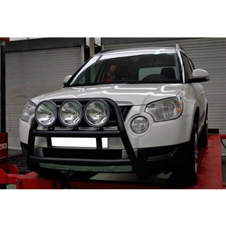 Bull Bar WT018 Black (Stainless Steel) Skoda Yeti 2009-2017 photo 4