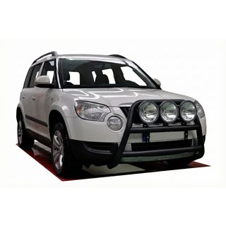 Bull Bar WT018 Black (Stainless Steel) Skoda Yeti 2009-2017 photo 1
