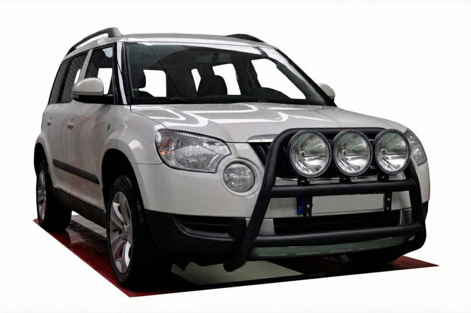 Skoda Yeti 2009-2017 Bull Bar WT018 Black (Stainless Steel) Photo 1