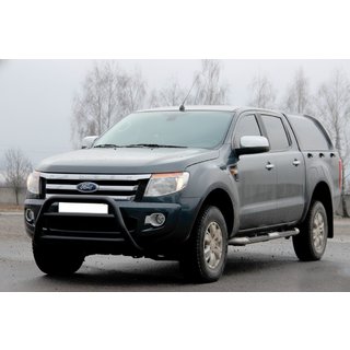 Front Bar WT022 Black (Stainless Steel) Ford Ranger 2011–2022 photo 3