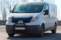Renault Trafic 2001–2015 Bull Bar QT-Spec Black (Stainless Steel) photo 3