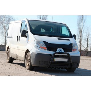 Bull Bar QT-Spec Black (Stainless Steel) Renault Trafic 2001–2015 photo 2
