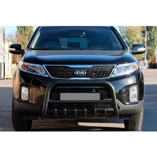 Bull Bar WT021 Black (Stainless Steel) Kia Sorento II XM 2009-2014 photo 2