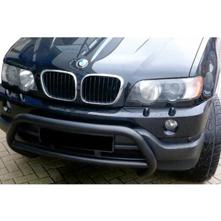 Bull Bar WT015 Black (Stainless Steel)